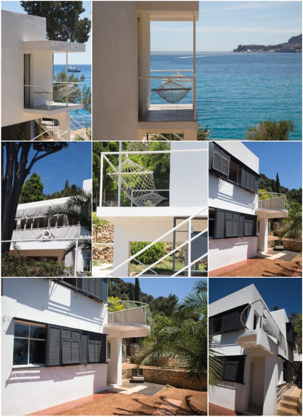 E.1027 la Maison en Bord de Mer d' EILEEN GRAY. Plume